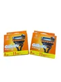 Gillette FUSION 5 Rasierklingen 8 Klingen Doppelpack Neu & Original