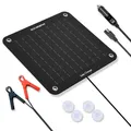 Solar Autobatterie Ladegerät 12V 10W Monokristallines Silizium Eco-worthy Tra...
