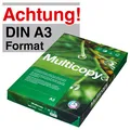 Multicopy Kopierpapier ORIGINAL DIN A3 80 g/qm 500 Blatt