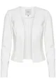 ICHI IHKATE SHORT BL Damen Blazer Kurzblazer Jacke Kurzblazer mit Stretch, Größe:M, Farbe:Cloud Dancer (114201)