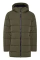 Indicode Hersh Steppjacke Herren Parka Winterjacke Steppparka gefüttert mit Kapuze, Größe:L, Farbe:Army (600)
