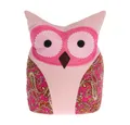 Grafelstein Bodentürstopper Türstopper SILA rosa pink Eule mit Sandfüllung Doorstop H21cm Türsack