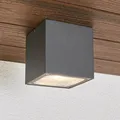 Lucande LED Deckenleuchten 'Tanea' (spritzwassergeschützt (Modern) in Alu aus Al
