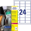 Avery SW. Etiketten 63.5x33.9mm L7912-40 weiss, matt, A4 40 Blatt (l7912-40)
