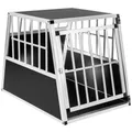 Hundebox Auto ALU Hundetransportbox Autotransportbox Reisebox schräge Rückwand