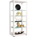 VCM Glasvitrine Glasol IV, stehend, 4 Fachböden, 52 x 115 x 35cm, weiß