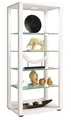 VCM Standvitrine Holz Glas Stand Vitrine Sammelvitrine Glasol lV (1-St)