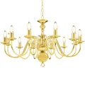 Kronleuchter 12xe14 Goldfarbe