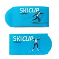 2 Stück Skihalter Ski Klettband Skihalteriemen Skiklett Skiklip Cross Country