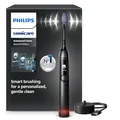 Philips Sonicare AdvancedClean Limited Edition Elektrische Zahnbürste - Smart Screen, Drucksensor, Erinnerungsfunktion zum Austausch des Bürstenkopfs, 5 Putzmodi und SmarTimer, Schwarz, HX3792/11