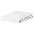 Essenza Spannbettlaken Premium Percale, Perkal, Gummizug: rundum, (1 Stück), Uni Baumwollperkal weiß 180 cm x 210 cm