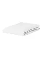 ESSENZA Spannbettlaken Premium Percale Weiß, 180x210 cm - 100% Baumwollpercale 200TC - Uni
