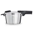 Fissler Vitaquick/Schnellkochtopf (4,5 L, Ø 22 cm) Edelstahl-Dampfkochtopf, 2-Garstufen, Made in Germany - Induktion