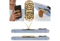 Fotoalbum zipgrips Leopard, 2 in 1 Handy-Griff & Aufsteller, Sicherer Griff...