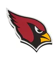 NFL Arizona Cardinals 3D Foam Logo Sign Schild für Wand 847624021215
