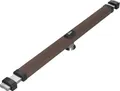 ABUS Panzerriegel PR2700 für Haus- und Wohnungstüren ohne Zylinder, braun, 49095