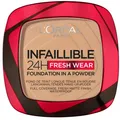 L'Oreal Paris Infaillible Puder 140 Golden Beige, 9g, 24H Halt