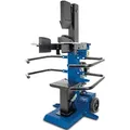 Scheppach Holzspalter »Com 8t«, 3150 W / 3500 W, Patentierte Spalttechnik, Spaltgutlänge bis 107 cm, Spaltgutdurchmesser bis 35 cm, einziger Spalter Europas unter 8 t der Meterholz spalten kann blau