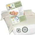 Softsan Bettdecken Encasing aus Bio Baumwolle für Kinderbetten | Anti Milben Schutzbezug | Weltneuheit | Viele Größen (100 x 135 cm)