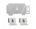 4mount Wandhalterung Bundle für PS4 Pro - Weiß 4M-PS4P-W-V2