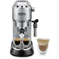 DeLonghi De'Longhi Dedica EC685.M Siebträger Kaffeemaschine, metal