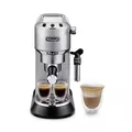 DeLonghi EC 685.M Dedica Style Siebträger Espressomaschine Silber