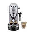 DELONGHI Dedica Style EC685.M - Professionelle Milchaufschäumung und schmales De