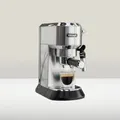 DE'LONGHI Siebträgermaschine EC 685.M Schnellaufheizung Dampfstab Silber 201203