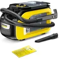 Kärcher Akku-Waschsauger SE 3-18 Compact, 18V Akku, Auto-Reinigung - Schwarz/Gelb