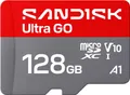 SanDisk Ultra GO microSDXC 128 GB UHS-I V10 A1 bis 190 MB/s Lesegeschwindigkeit