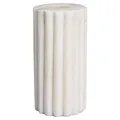 Greengate Kerzenhalter MARBLE Weiß Marmor 10 cm Kerzenständer für 1 Kerze