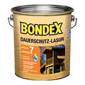Bondex Dauerschutz Lasur Oregon Pine 0,75 L für 10 m² | Hoher Wetter- und UV-Schutz bis zu 8 Jahre | Tropfgehemmt | Natürliches Abwittern - kein Abplatzen | Dauerschutzlasur| Holzlasur