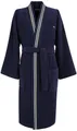 Lacoste Herrenbademantel LCLUB, Langform, Frottier, Kimono-Kragen, Gürtel, mit Label-Applikationen