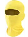 fuinloth Sturmhauben, Gesichtshaube, Skimaske, Hals Gaiter, UV-Schutz, Motorrad- und Fahrrad-Gesichtsmaske, Balaclavas für Herren/Damen Gelb