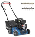 HYUNDAI Benzin-Vertikutierer Lüfter SC4002G Rasenlüfter Moosentferner (40 cm, 5.6 PS, 40L Fangkorb)