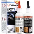 2 Komponenten Kleber Epoxidkleber 200g 5 Minuten Schnellkleber mit Dosierspitzen