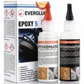 2 Komponenten Kleber Epoxidharz Epoxidkleber klar 5 Min 200g 1:1 Mischung