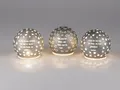 formano Tischleuchte Sprüche, LED, mit Timerfunktion, Grau, Sprüche, H: cm