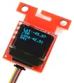 SparkFun Micro OLED Breakout, 64x48 Pixel, Qwiic, I2C, 10mA, adressierbar, 3.3V