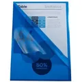 Exacompta 10x Pack 100 Sichthüllen A4 PP genarbt ökonomisch sortiert 57119E
