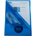 Exacompta 57119E 10x Packung mit 100 Sichthüllen A4, PP genarbt, ökonomisch - Farben sortiert