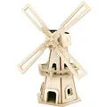Pebaro Solar-Bausatz Windmühle mit Motor