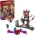 LEGO NINJAGO Drachensturmdorf - Bau- und Spielset mit Ninja-Arena, 6 Minifiguren und einem Spielzeug Spinner - Geschenkidee für Jungen und Mädche... - Bronze