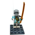 LEGO® Ninjago™ Minifigur Zane m. Katana & Kristallschwert 71841 Drachensturmdorf