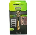 Gillette Nassrasierer Labs Gold Edition Rasierer, 7-tlg., inkl. 5 Ersatztklingen & Wandhalterung