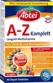 Abtei A-Z Komplett Langzeit-Multivitamine Nahrungsergänzungsmittel 40 Tabletten