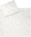 Julius Zöllner Kinderbettwäsche Baby- und Kinderbettwäsche aus 100% Bio-Baumwolle, Linon, 2 teilig, erhältlich in den Größen 80x80+35x40cm und 100x135+40x60cm
