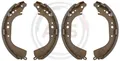 Bremsbackensatz hinten A.B.S. 8581 passend für NISSAN TOYOTA