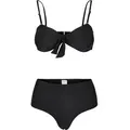 URBAN CLASSICS Bügel-Tankini Urban Classics Damen Ladies High Waist Balcony Bikini schwarz S