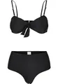 Urban Classics Damen TB4111-Ladies High Waist Balcony Bikini-Set, Black, S